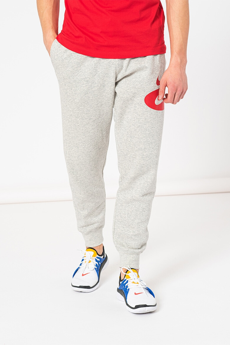 Nike Pantaloni sport cu imprimeu logo contrastant - Pled.ro