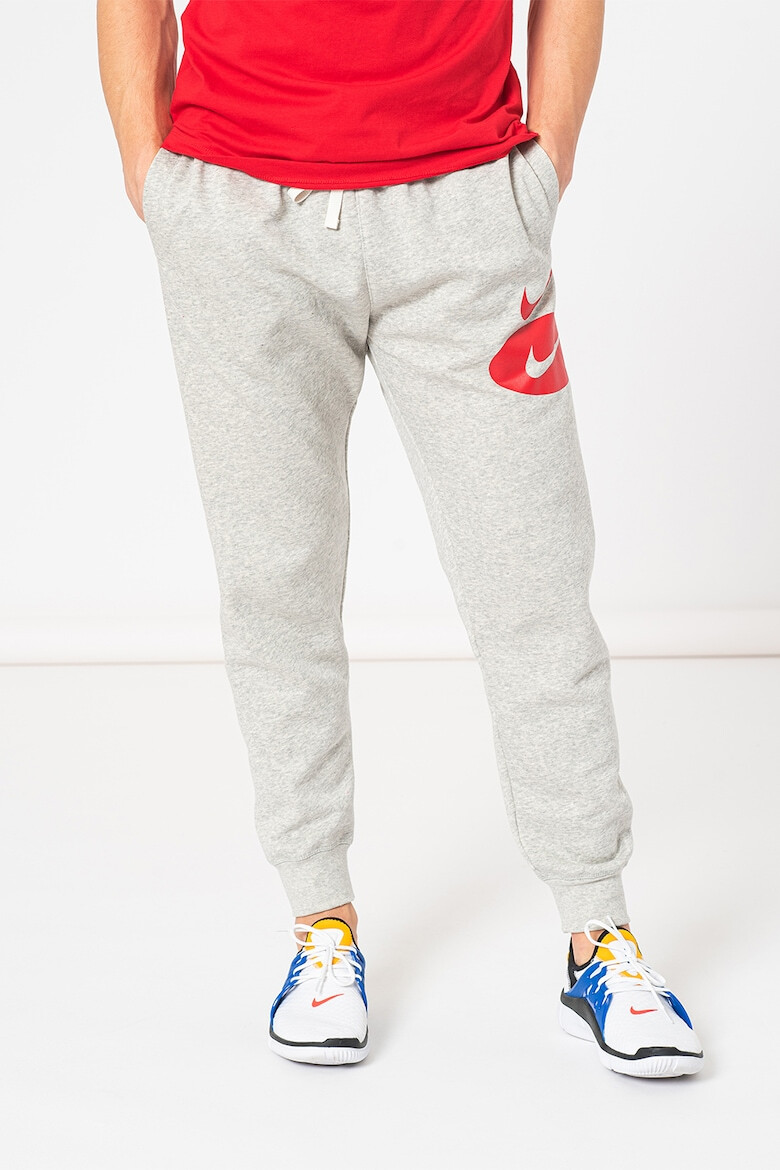 Nike Pantaloni sport cu imprimeu logo contrastant - Pled.ro