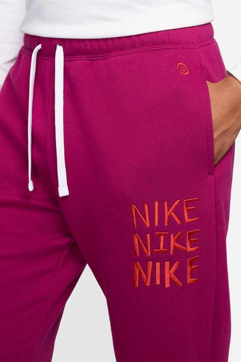 Nike Pantaloni sport cu logo si snur - Pled.ro