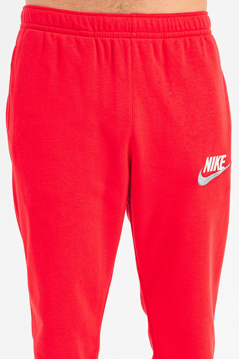 Nike Pantaloni sport din amestec de bumbac cu broderie logo - Pled.ro