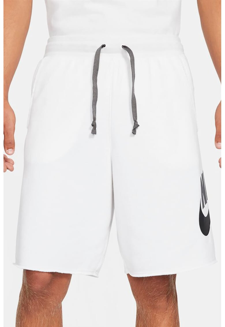 Nike Pantaloni sport tip bermude cu logo Alumni - Pled.ro