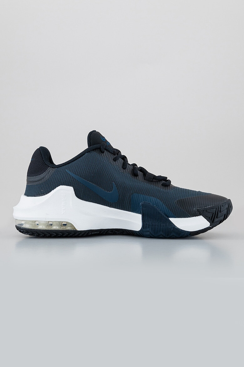 Nike Pantofi cu imprimeu logo pentru baschet Air Max Impact 4 - Pled.ro