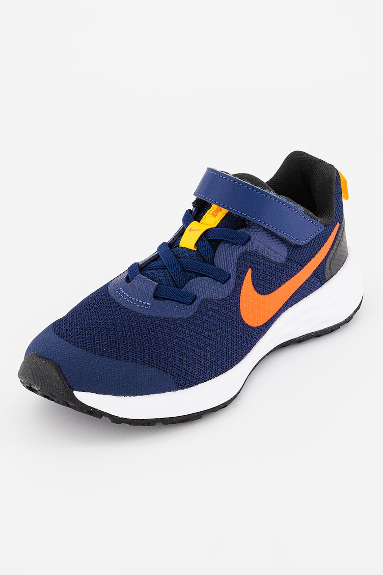 Nike Pantofi sport cu insertii din plasa si velcro Revolution 6 - Pled.ro