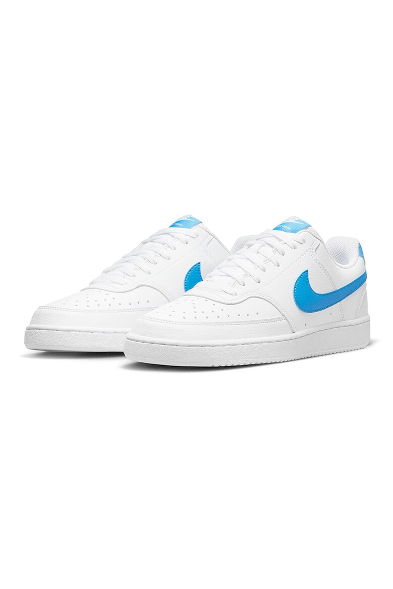 Nike Pantofi sport de piele ecologica Court Vision Low Next Nature - Pled.ro