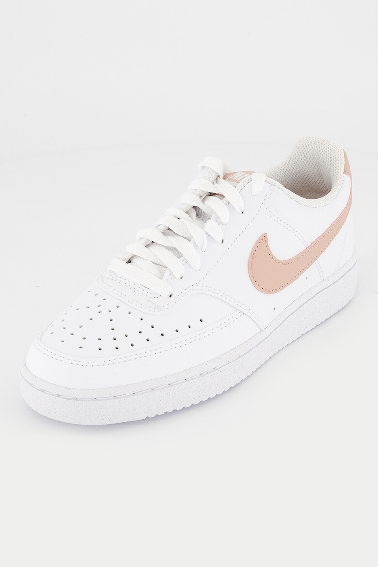 Nike Pantofi sport de piele ecologica Court Vision Low Next Nature - Pled.ro