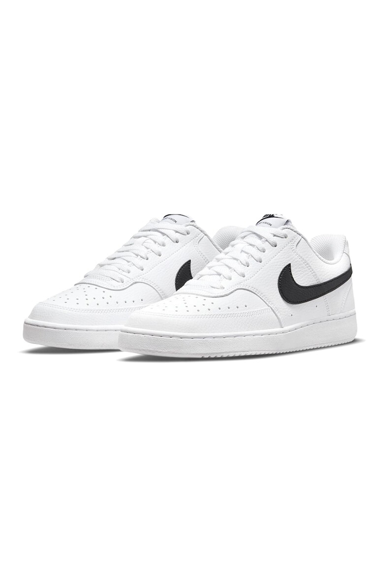 Nike Pantofi sport de piele ecologica Court Vision Low Next Nature - Pled.ro