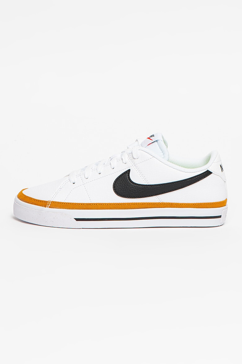 Nike Pantofi sport de piele ecologica cu imprimeu logo Court Legacy - Pled.ro