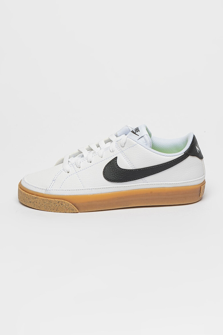 Nike Pantofi sport de piele ecologica cu imprimeu logo Court Legacy - Pled.ro