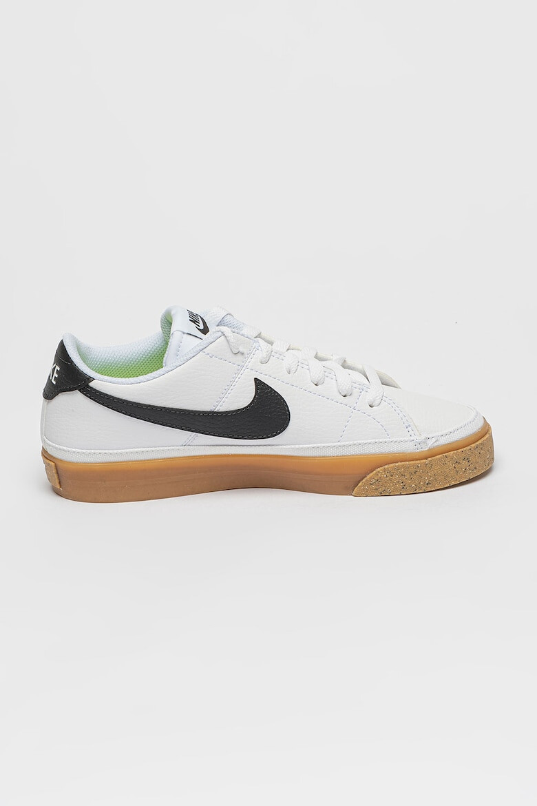 Nike Pantofi sport de piele ecologica cu imprimeu logo Court Legacy - Pled.ro