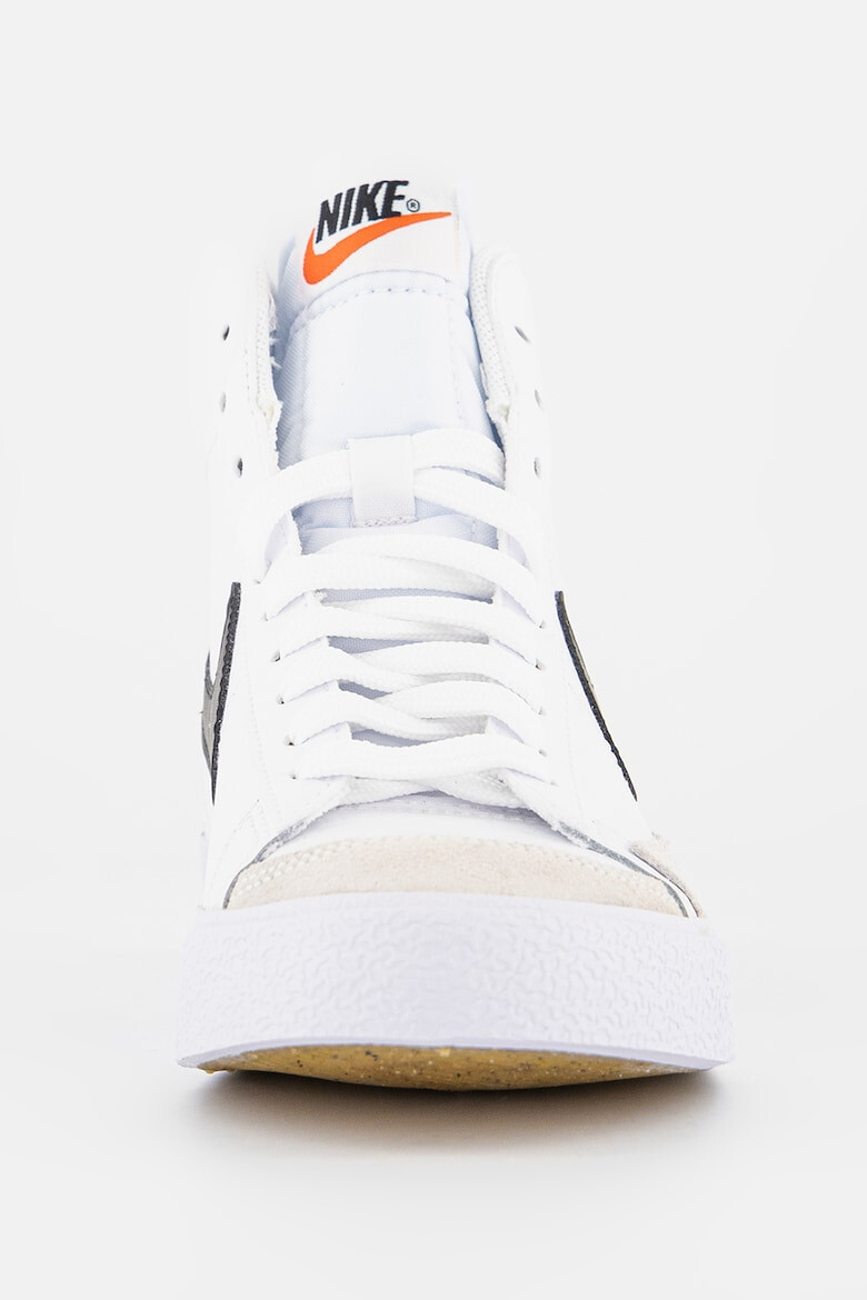 Nike Pantofi sport de piele si piele intoarsa Blazer Mid '77 - Pled.ro