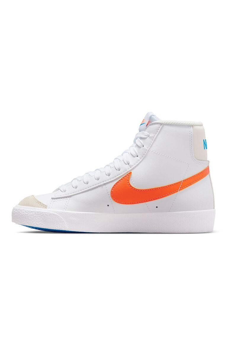 Nike Pantofi sport de piele si piele intoarsa Blazer Mid '77 - Pled.ro