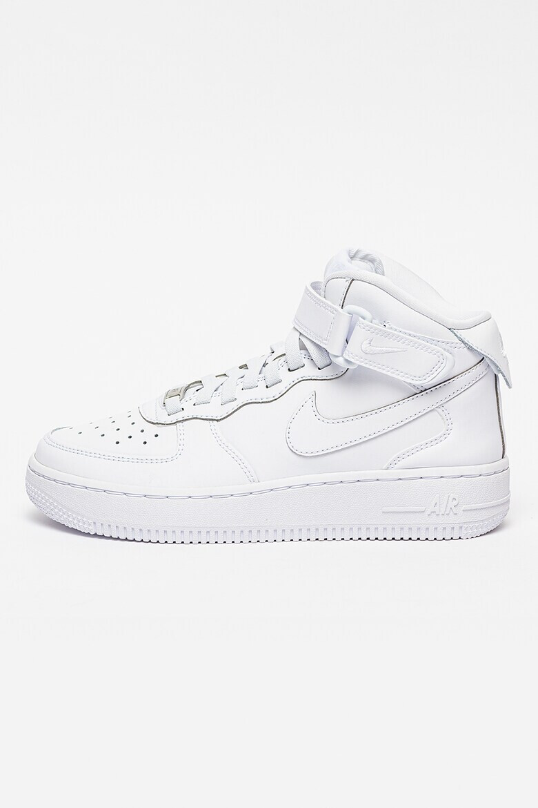 Nike Pantofi sport din piele si piele ecologica Air Force 1 Mid Easyon - Pled.ro