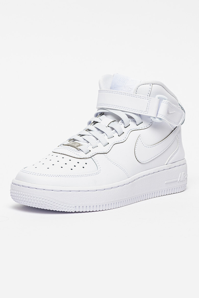 Nike Pantofi sport din piele si piele ecologica Air Force 1 Mid Easyon - Pled.ro