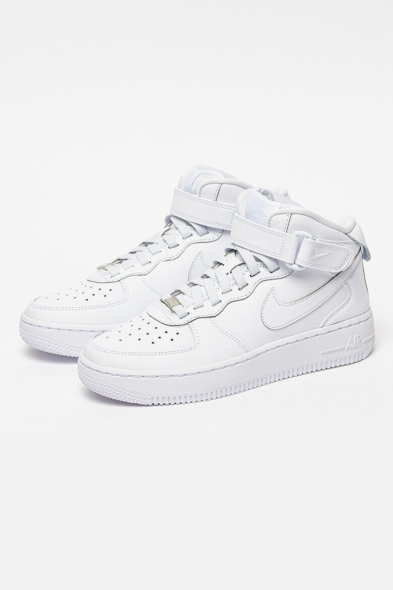 Nike Pantofi sport din piele si piele ecologica Air Force 1 Mid Easyon - Pled.ro