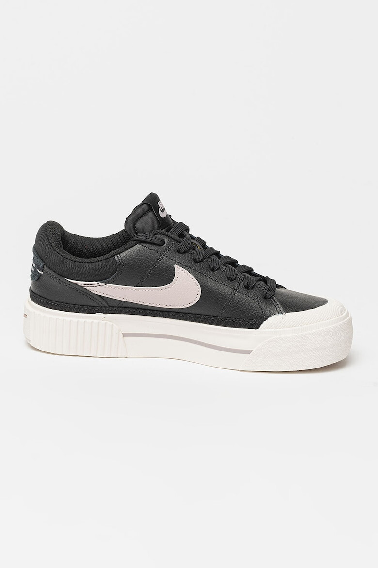 Nike Pantofi sport din piele si piele ecologica Court Legacy Lift - Pled.ro