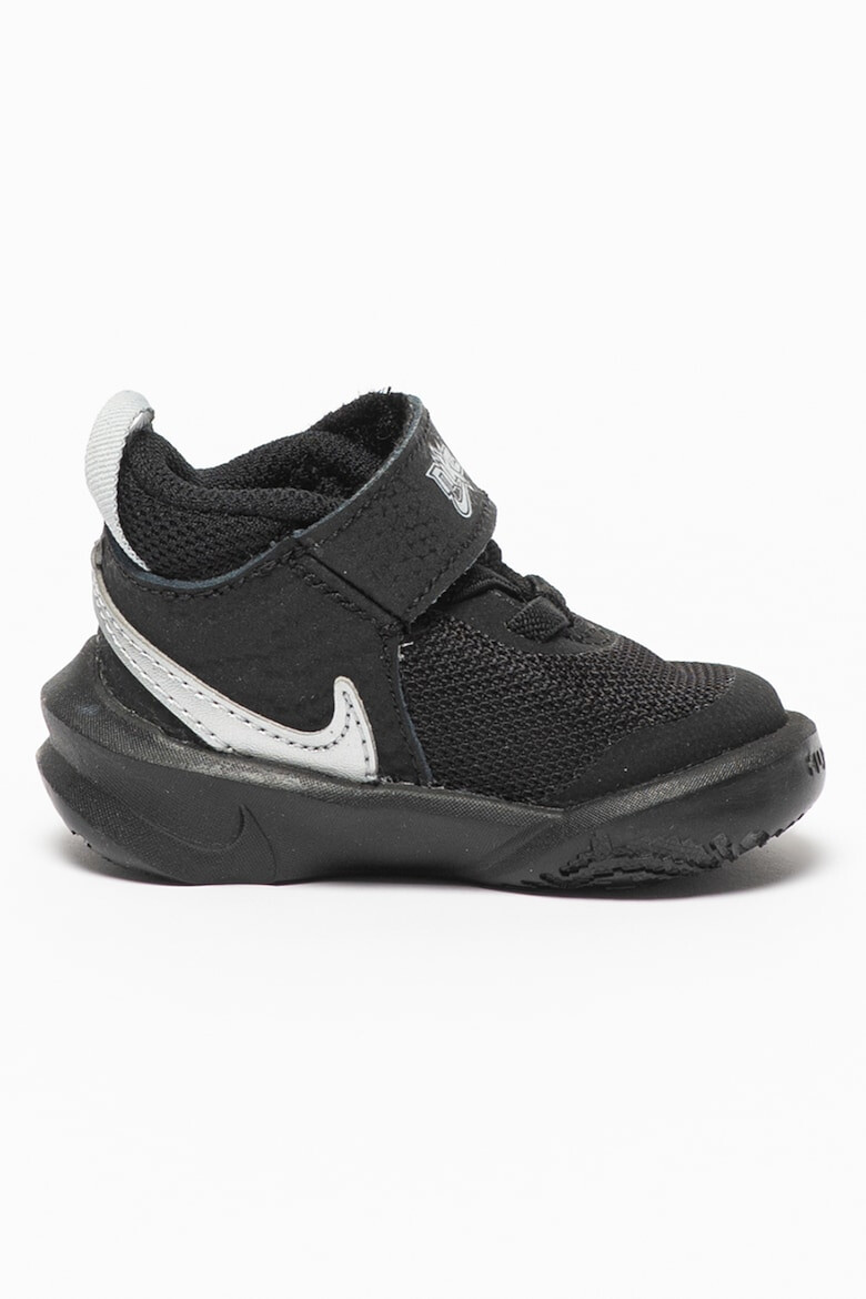 Nike Pantofi sport din plasa cu garnituri din piele Team Hustle D 10 - Pled.ro