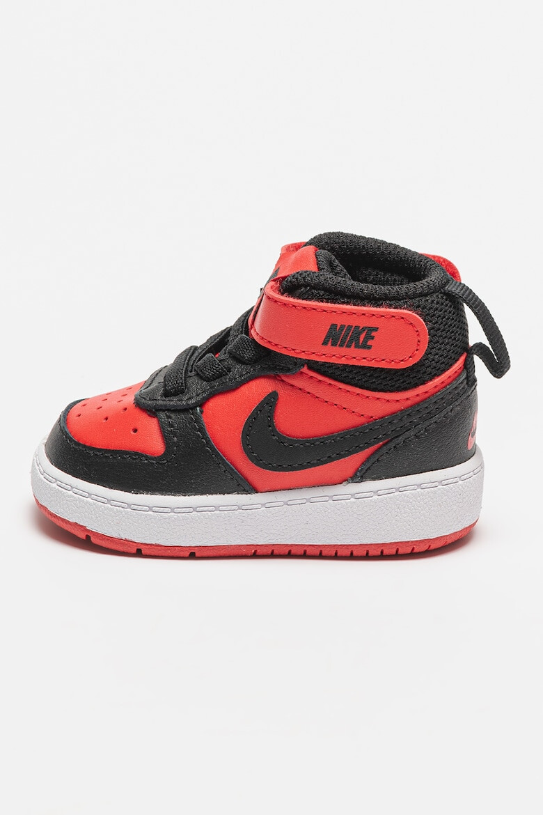 Nike Pantofi sport mid-cut cu garnituri de piele Court Borough - Pled.ro