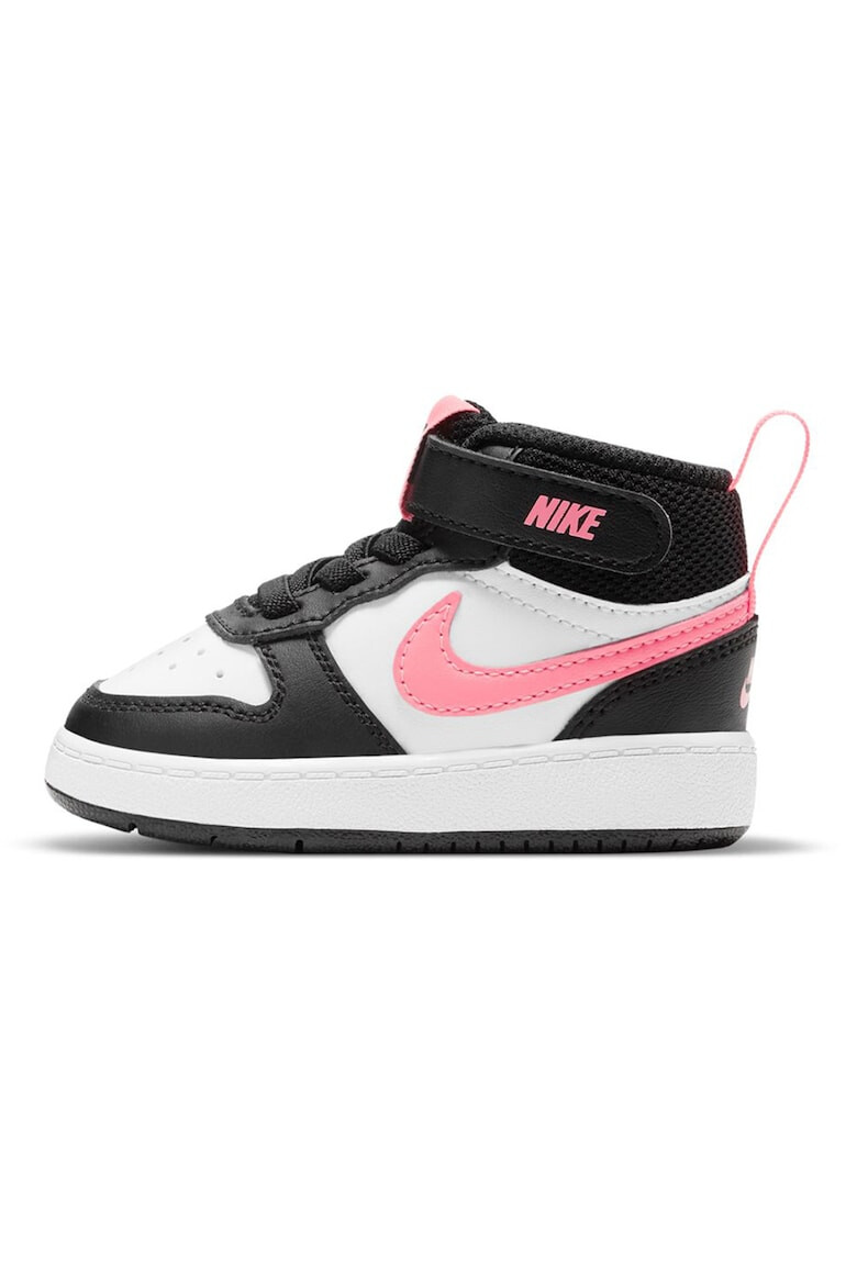 Nike Pantofi sport mid-cut cu garnituri de piele Court Borough - Pled.ro