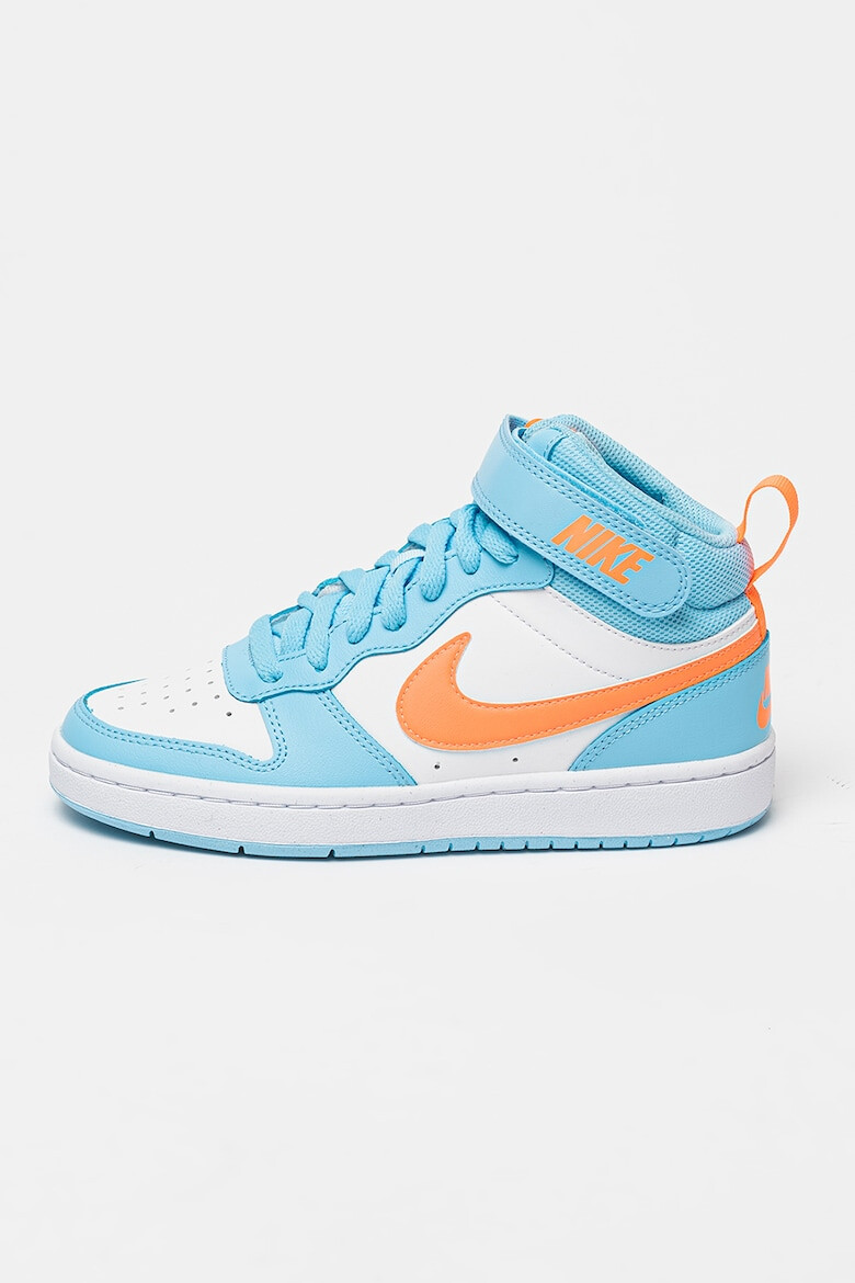 Nike Pantofi sport mid-high cu aspect contrastant Court Borough - Pled.ro