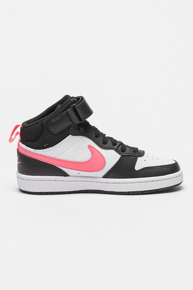 Nike Pantofi sport mid-high cu insertii de piele Court Borough - Pled.ro