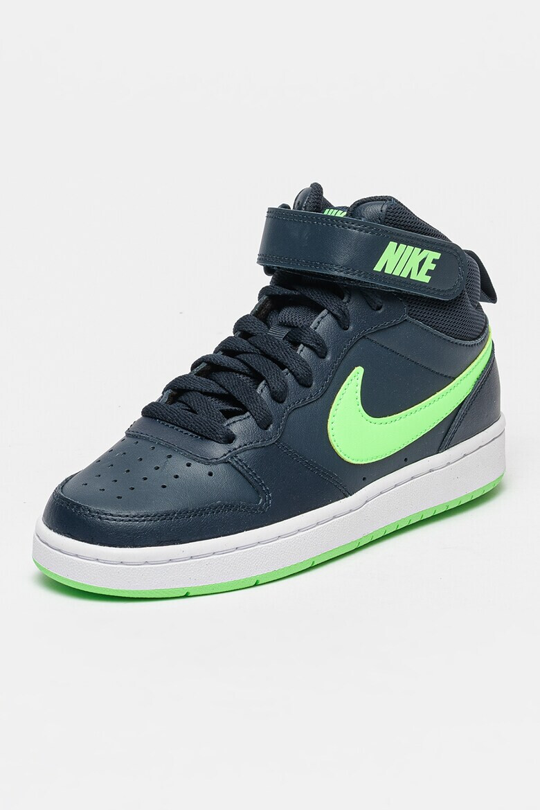 Nike Pantofi sport mid-high cu insertii de piele Court Corough - Pled.ro