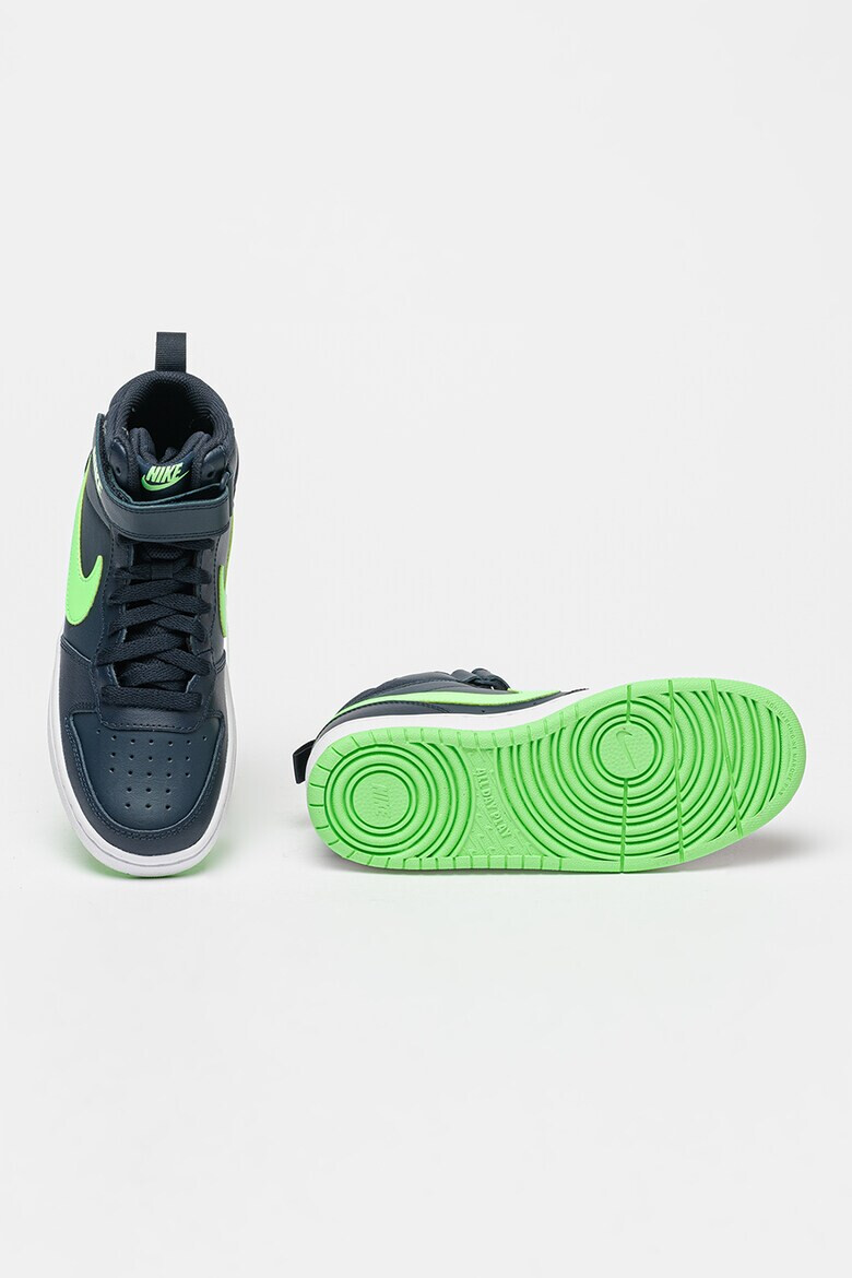 Nike Pantofi sport mid-high cu insertii de piele Court Corough - Pled.ro