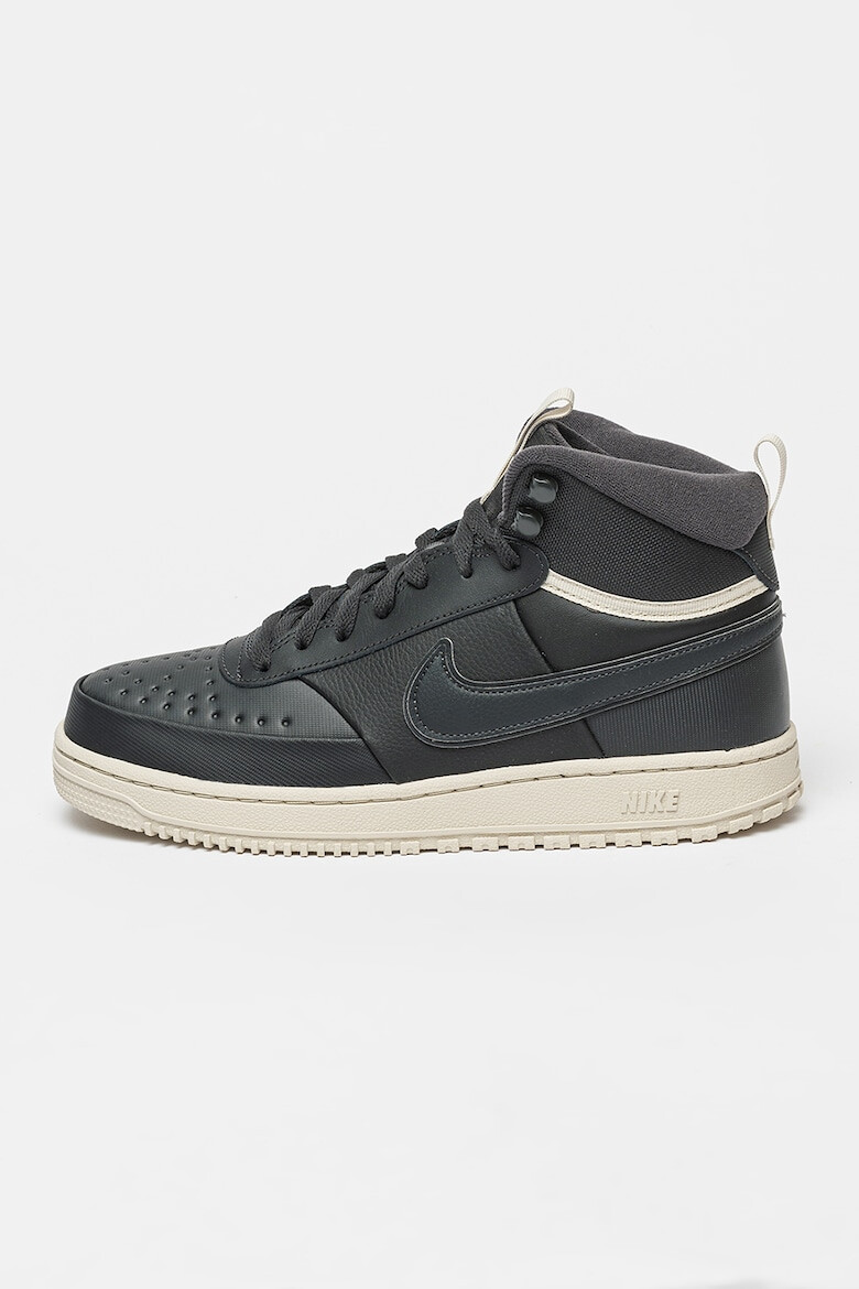 Nike Pantofi sport mid-high cu insertii de piele Court Vision Mid WNTR - Pled.ro