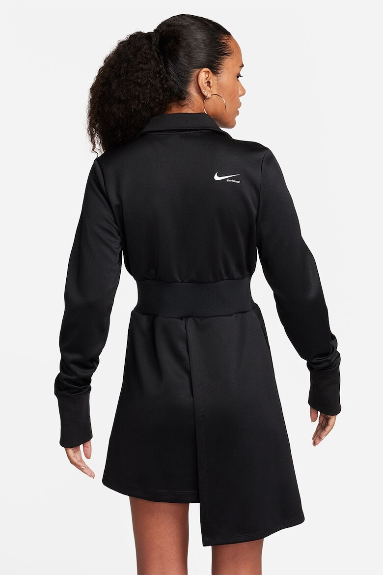 Nike Rochie cu terminatie asimetrica si fenta cu fermoar - Pled.ro