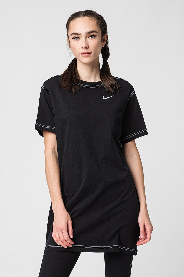 Nike Rochie-tricou cu logo Swoosh - Pled.ro