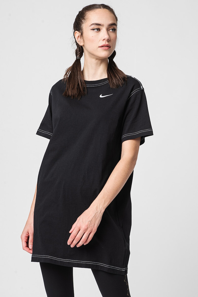 Nike Rochie-tricou cu logo Swoosh - Pled.ro