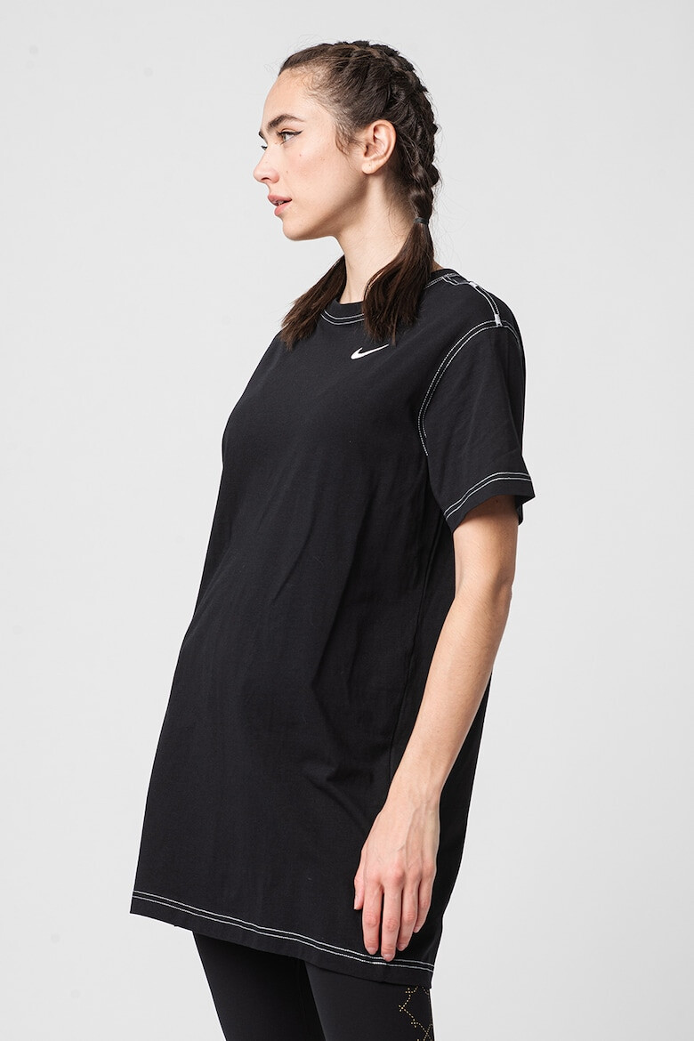 Nike Rochie-tricou cu logo Swoosh - Pled.ro