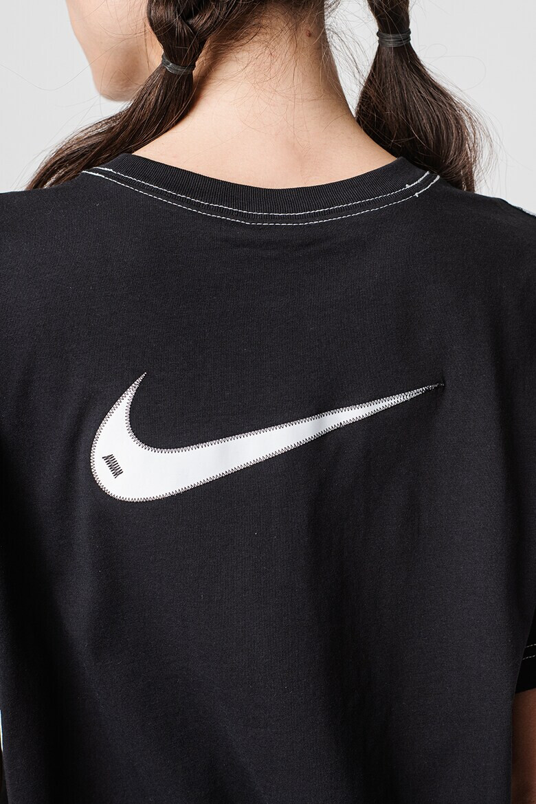 Nike Rochie-tricou cu logo Swoosh - Pled.ro