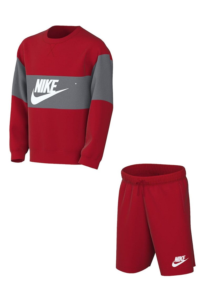 Nike Set de bluza de trening cu logo si pantaloni scurti - Pled.ro