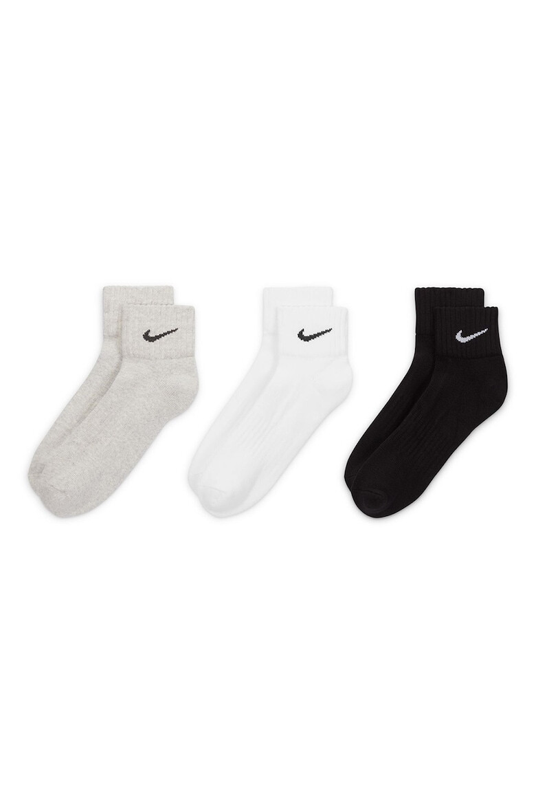 Nike Set de sosete unisex cu amortizare pentru fitness - 3 perechi - Pled.ro