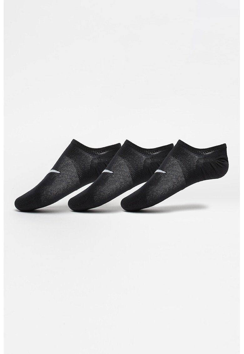 Nike Set de sosete unisex foarte scurte pentru fitness Everyday Plus - 3 perechi - Pled.ro