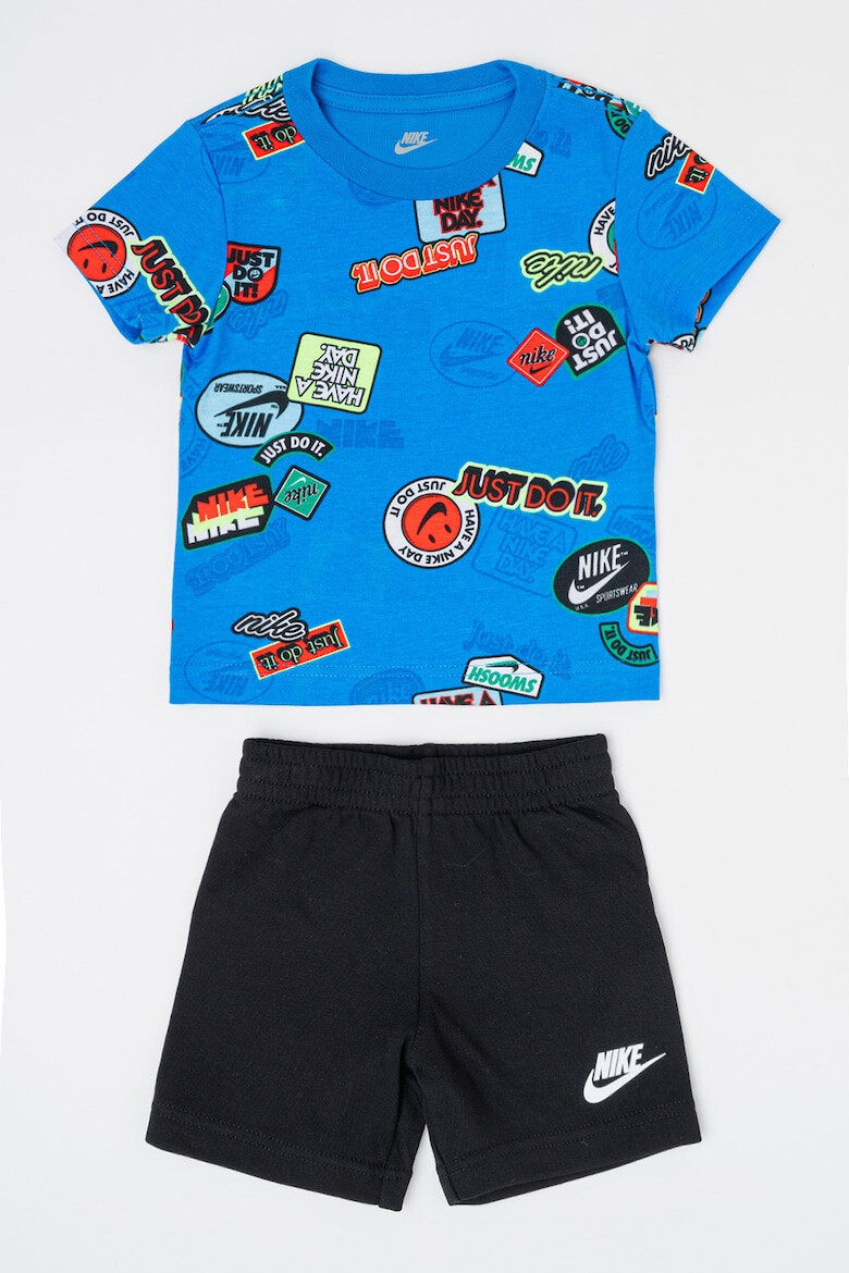 Nike Set de tricou cu imprimeu grafic si pantaloni scurti - Pled.ro