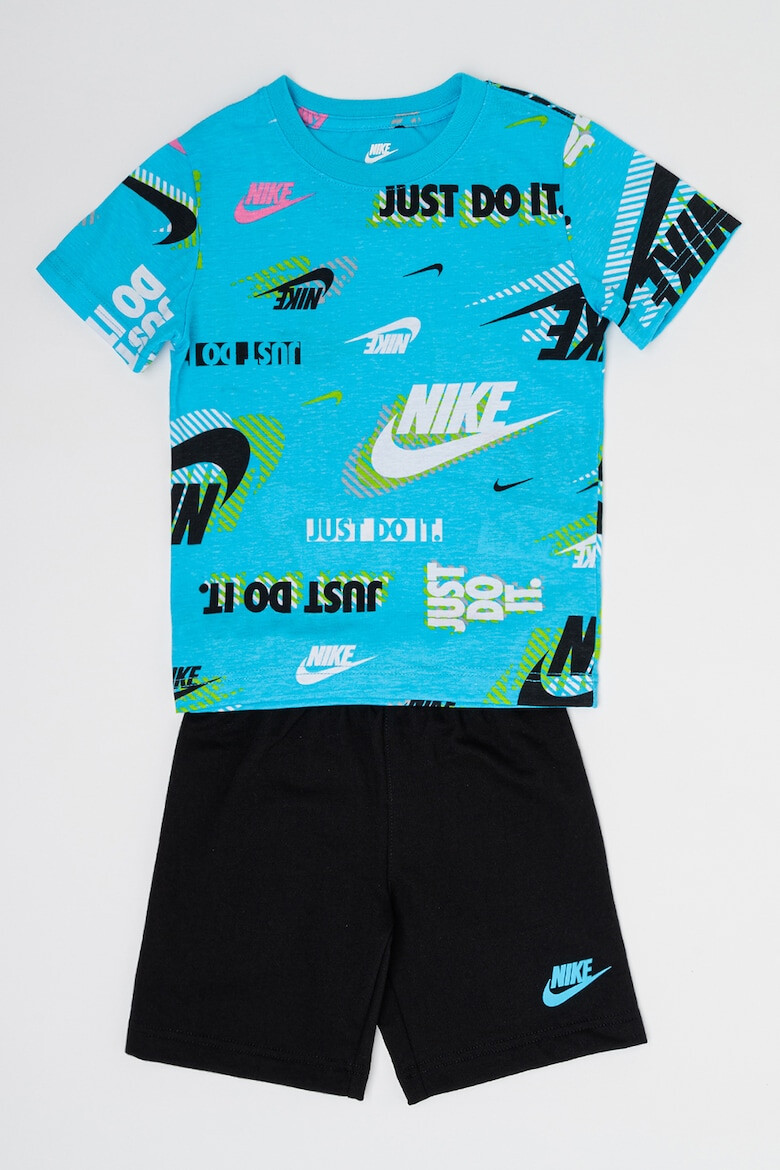 Nike Set de tricou cu logo si pantaloni scurti Active Joy - Pled.ro