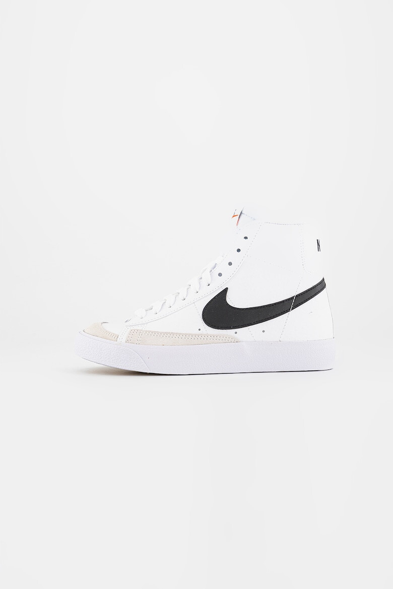 Nike Pantofi sport de piele si piele intoarsa Blazer Mid '77 - Pled.ro