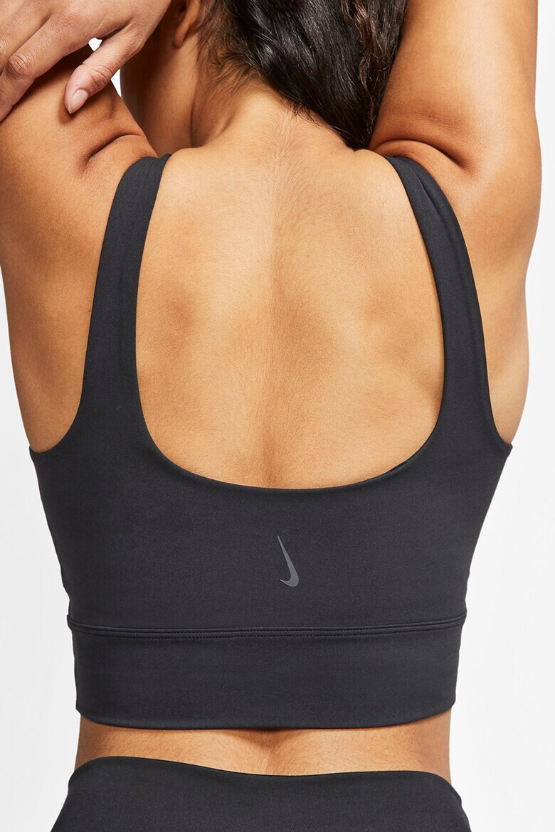 Nike Top crop cu decolteu amplu pentru yoga Luxe - Pled.ro