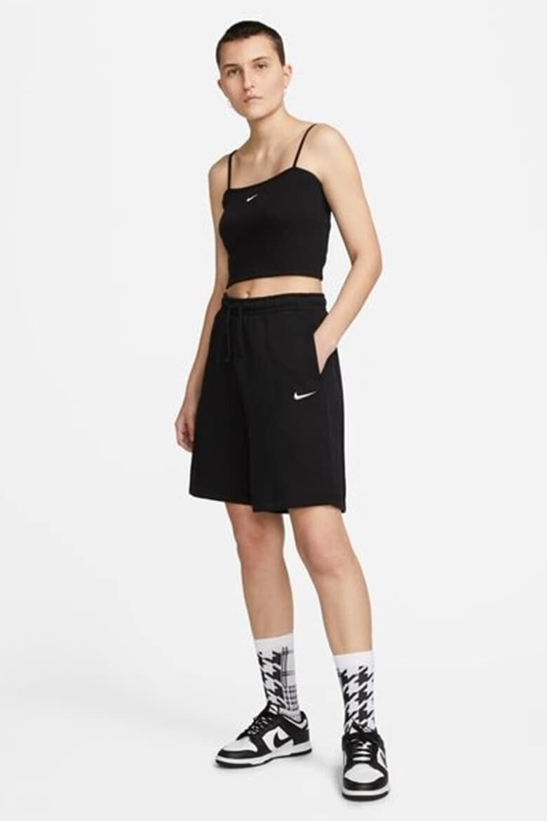 Nike Top crop cu decolteu patrat Essentials - Pled.ro