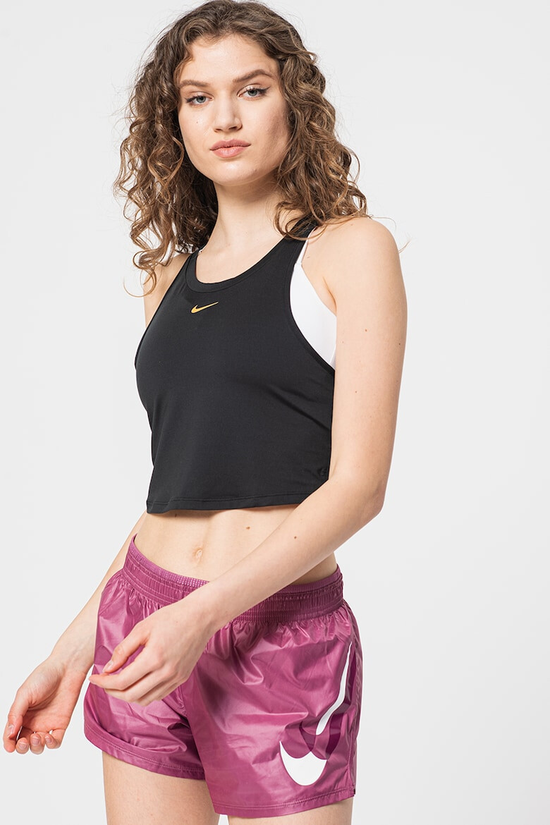 Nike Top crop cu Dri Fit pentru fitness One Luxe - Pled.ro