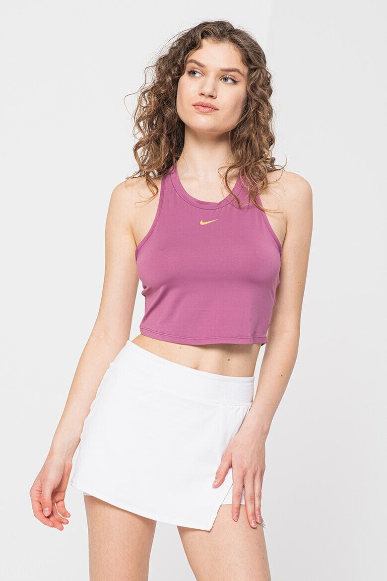 Nike Top crop cu Dri Fit pentru fitness One Luxe - Pled.ro