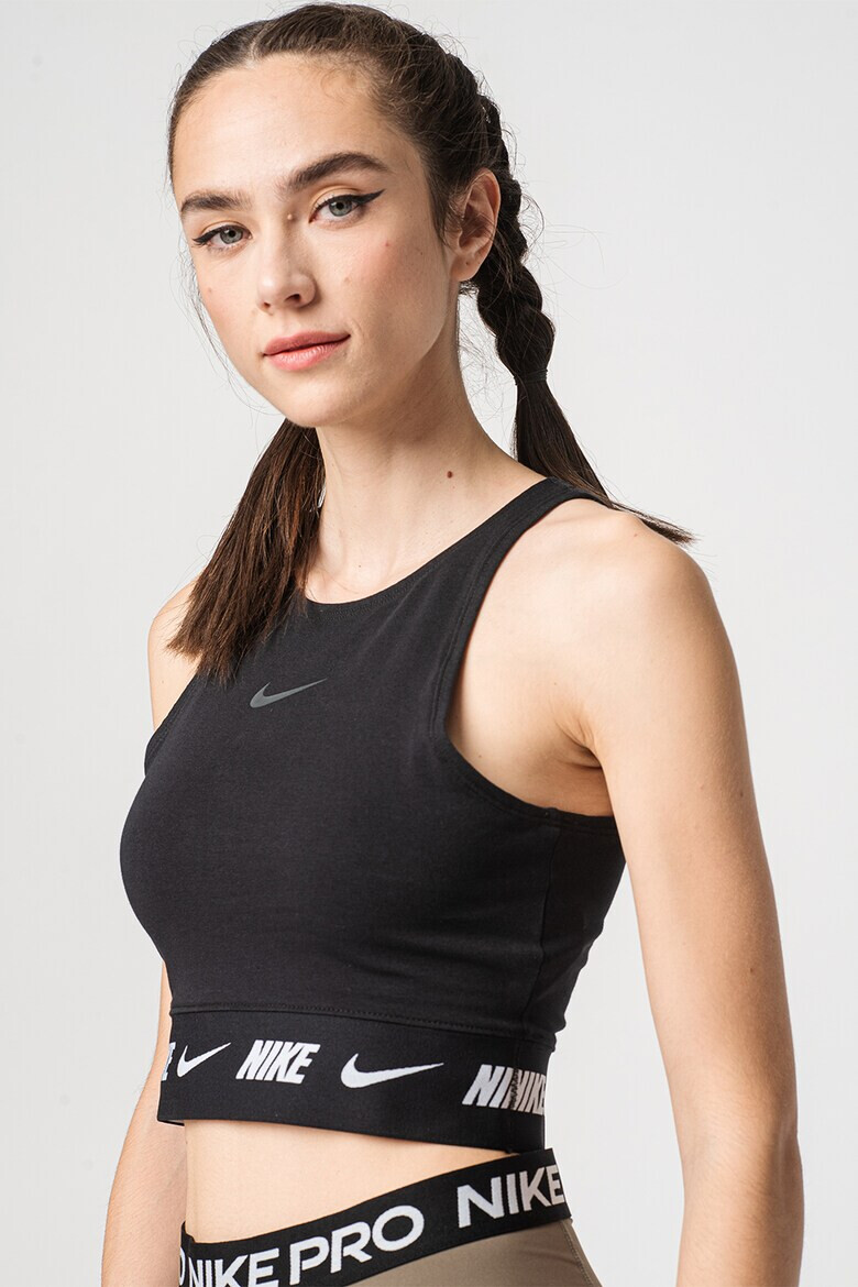 Nike Top crop cu logo Sportswear - Pled.ro