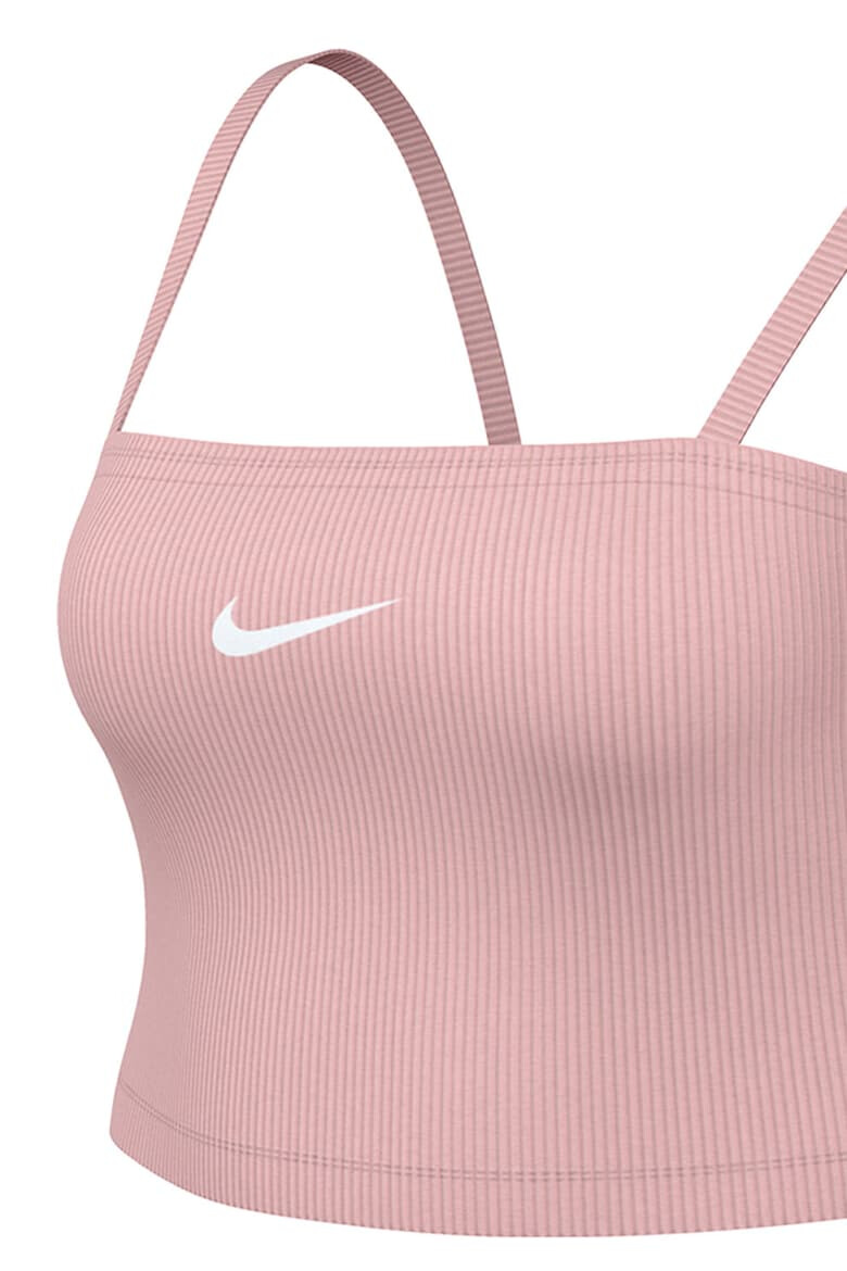 Nike Top crop cu decolteu patrat Essentials - Pled.ro