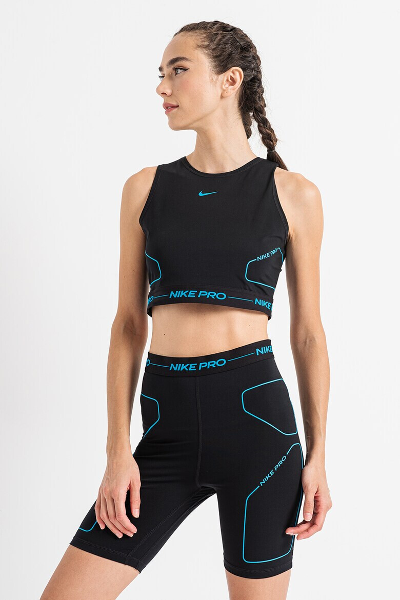 Nike Top crop cu tehnologie Dri-Fit pentru antrenament Pro - Pled.ro