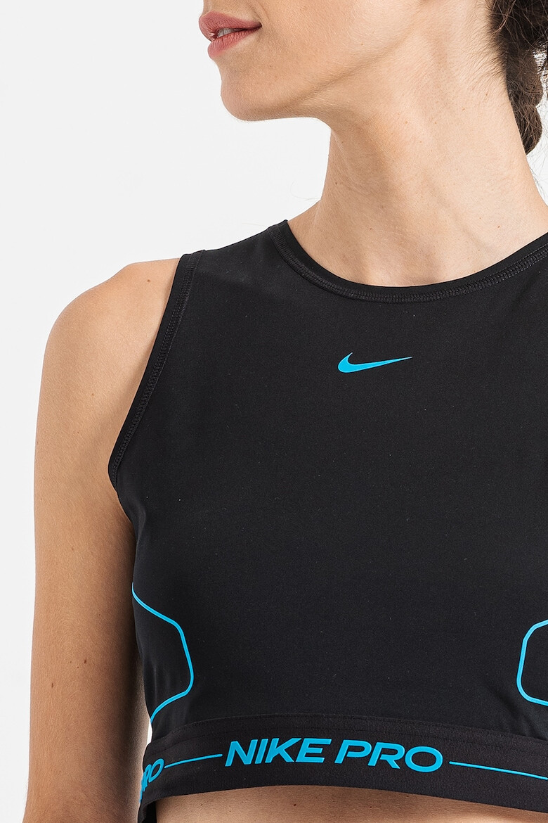 Nike Top crop cu tehnologie Dri-Fit pentru antrenament Pro - Pled.ro