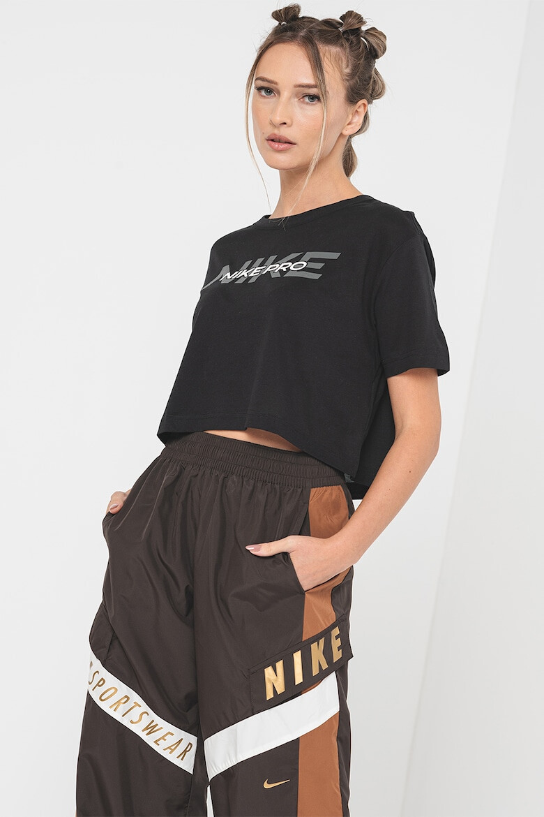 Nike Top crop din amestec de bumbac - Pled.ro