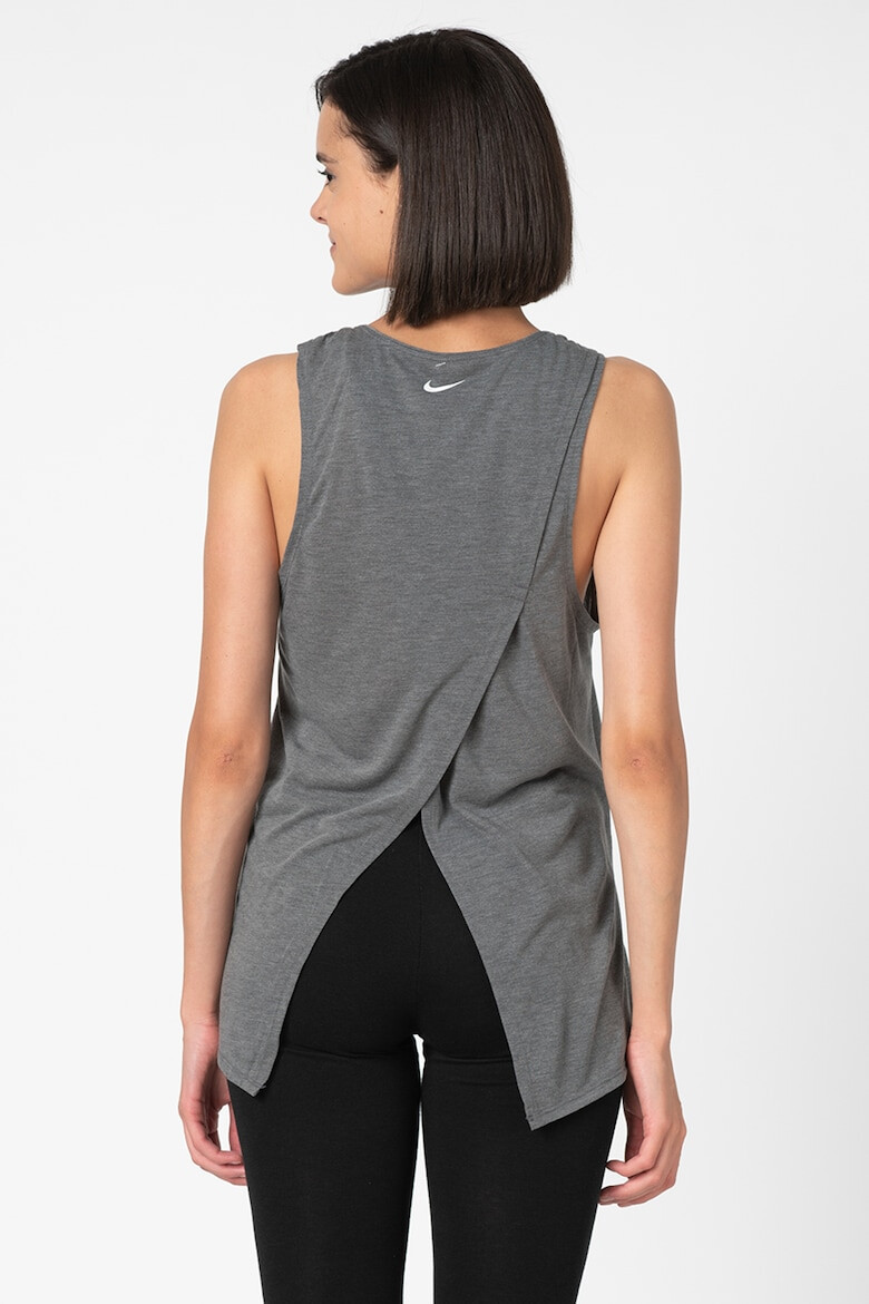 Nike Top cu imprimeu text si Dri-FIT pentru fitness - Pled.ro