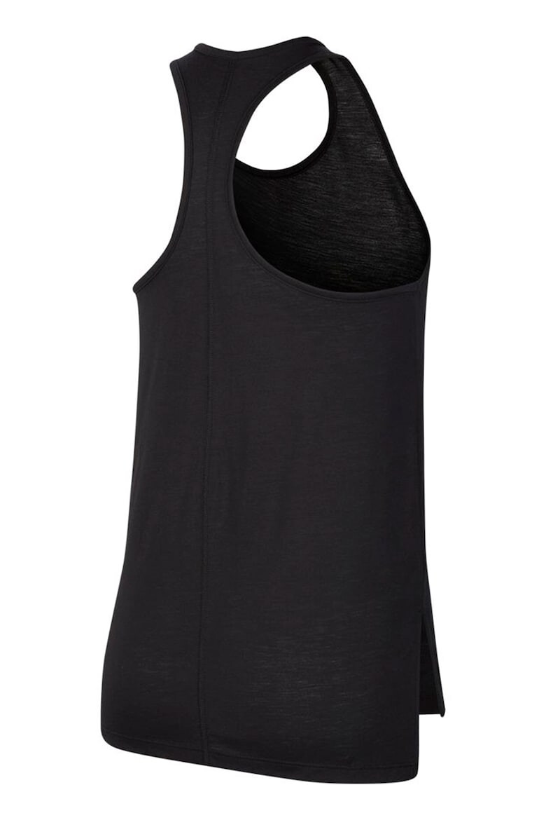 Nike Top cu tehnologie Dri-Fit si spate decupat pentru yoga Layer - Pled.ro