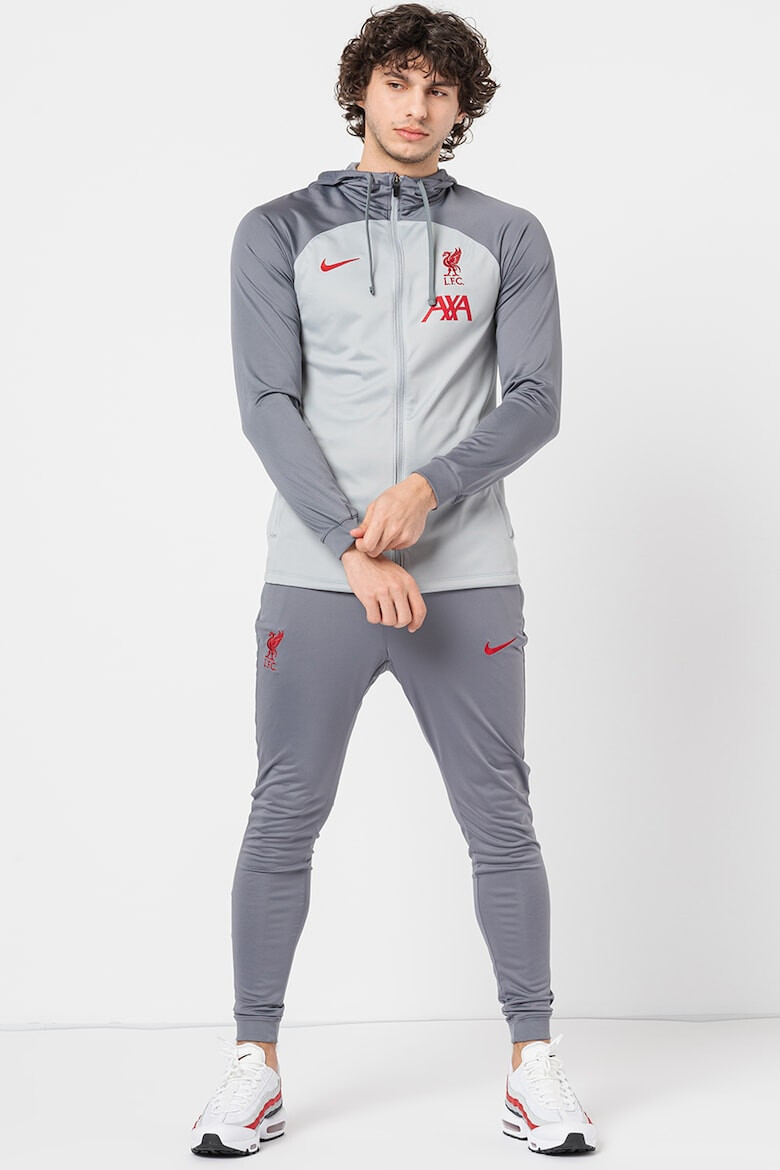 Nike Trening cu detalii logo si gluga pentru fotbal Liverpool F.C. - Pled.ro